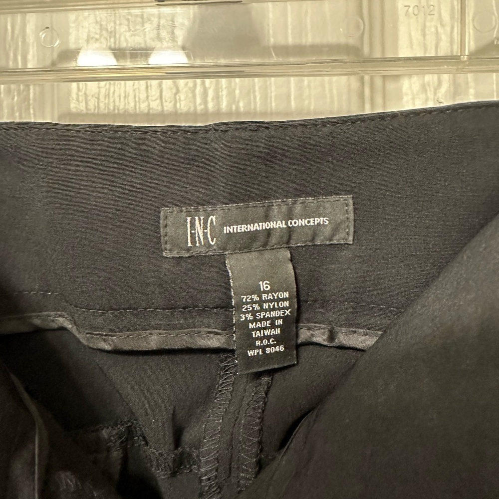 INC Black Pants